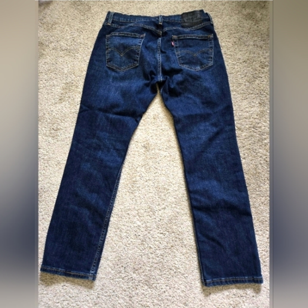 Levi’s 511 Dark Wash Denim Jeans 34W X 30L - Picture 2 of 3